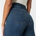 thumbnail image 5 of Flmaly jeans for women stretch denim Women's Spring Summer Solid Color Straight Leg Wide Leg Large Pocket Jeans Stretchy Wide Leg Straight, 5 of 5