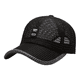 thumbnail image 1 of Gorra De Béisbol De Malla Malubero Cómoda Para Exteriores negra, 1 of 3