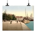 thumbnail image 2 of Print: Sebenico, The Alla Water Front, Dalmatia, Austro-Hungary, circa 1890, 2 of 4