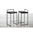 thumbnail image 3 of LumiSource Fuji Stacker 26" Fixed-Height Counter Stool - Set of 3, 3 of 7
