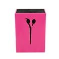 thumbnail image 2 of Estuche de peines de salón profesional, caja de almacenamiento de pinzas para el cabello, soporte para tijeras de peluquería (rojo rosa), 2 of 8