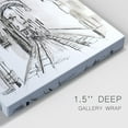 thumbnail image 3 of Europe Street Sketches II Premium Gallery Wrapped Canvas - Ready to Hang, 3 of 9