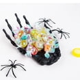 thumbnail image 5 of Halloween Skeleton Hands Decorations, 2 Pack Plastic Skeleton Hand Prop for Spooky House, Spooky Bone Decorations for Halloween Party, Scary Skeleton Claws for Indoor Outdoor Holiday Decor, 5 of 7