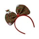 thumbnail image 2 of Diadema navideña con lazo para el pelo, aro con copos de nieve, accesorios para el cabello para mujeres y niñas, tocados, cosplay, maquillaje, Raya roja y verde, 2 of 8