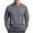 Dark Gray, variant on Crew Neck Soft Fleece Sweatshirt With Kangaroo Pocket Casual Long Sleeve Layering Top For Men S-3XL
