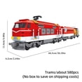 thumbnail image 1 of SALYWEE Track & Train Model Building Blocks Toy, Vintage Steam Passenger Train, Christmas Gift, Home Decorations, 1 of 10