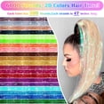thumbnail image 2 of Kit de oropel Lezmarket 6000 mechones en 20 colores para mujer, 2 of 7