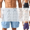 thumbnail image 3 of Admvng Cargo Shorts for Men Casual Summer Lightweight Hiking Big & Tall Knee-Length Shorts, 3 of 5
