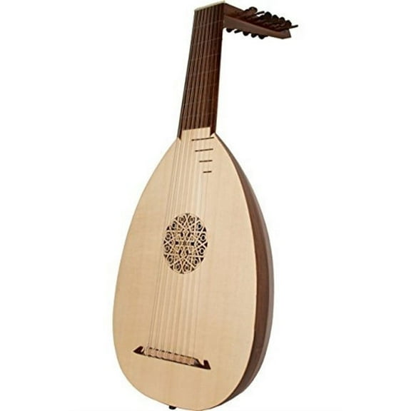 Canadian Spruce 8-Course Lute w/ Gig Bag & Book - Blemished