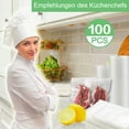 thumbnail image 2 of 100 bags of 25x30cm food vacuum sealer bags, BPA and LFGB free vacuum freezer bags compatible with any vacuum sealer, 2 of 6