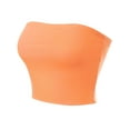 thumbnail image 3 of MixMatchy Women's Casual Strapless Basic Sexy Tube Top, 3 of 4