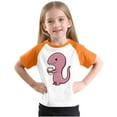 thumbnail image 6 of ZhuoLiL Clothes for Girls Size 9-10 Toddler Graphic Print Tee - Short Sleeve Round Neck, 6 of 8