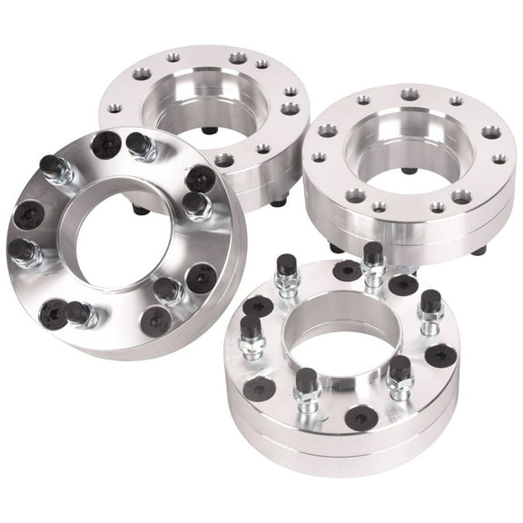 KT Parts 4PCS 2" 5x150 to 6x5.5 Wheel Adapters Put 6x139.7 Wheels on Tundra 14x1.5 5150-6550E