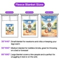 thumbnail image 5 of Happy Father's Day Bloodhound Playing Basketball with Best Dad Jersey Cozy Fleece Blanket Dog Lover Warm Soft Throw Blanket - 13006, 5 of 5
