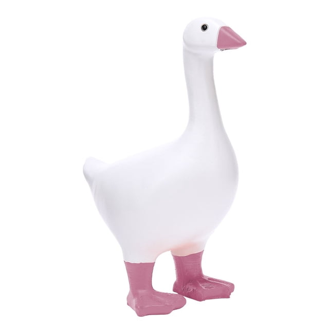 Goose Magnetic Key Holder Resin Goose Statue Magnetic Tool Holder Key Hook Standing Storage Rack Home Decoration Cute Animal Figurines Keys Holder for Keys、Glasses Bells