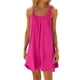 thumbnail image 1 of Vestido de playa para mujer, cubrebañador - viscosa/spandex, sin mangas, corte fluido, vacaciones de verano, 1 of 6