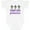 AA-White, variant on Inktastic Mardi Gras Princess Girls Baby Bodysuit