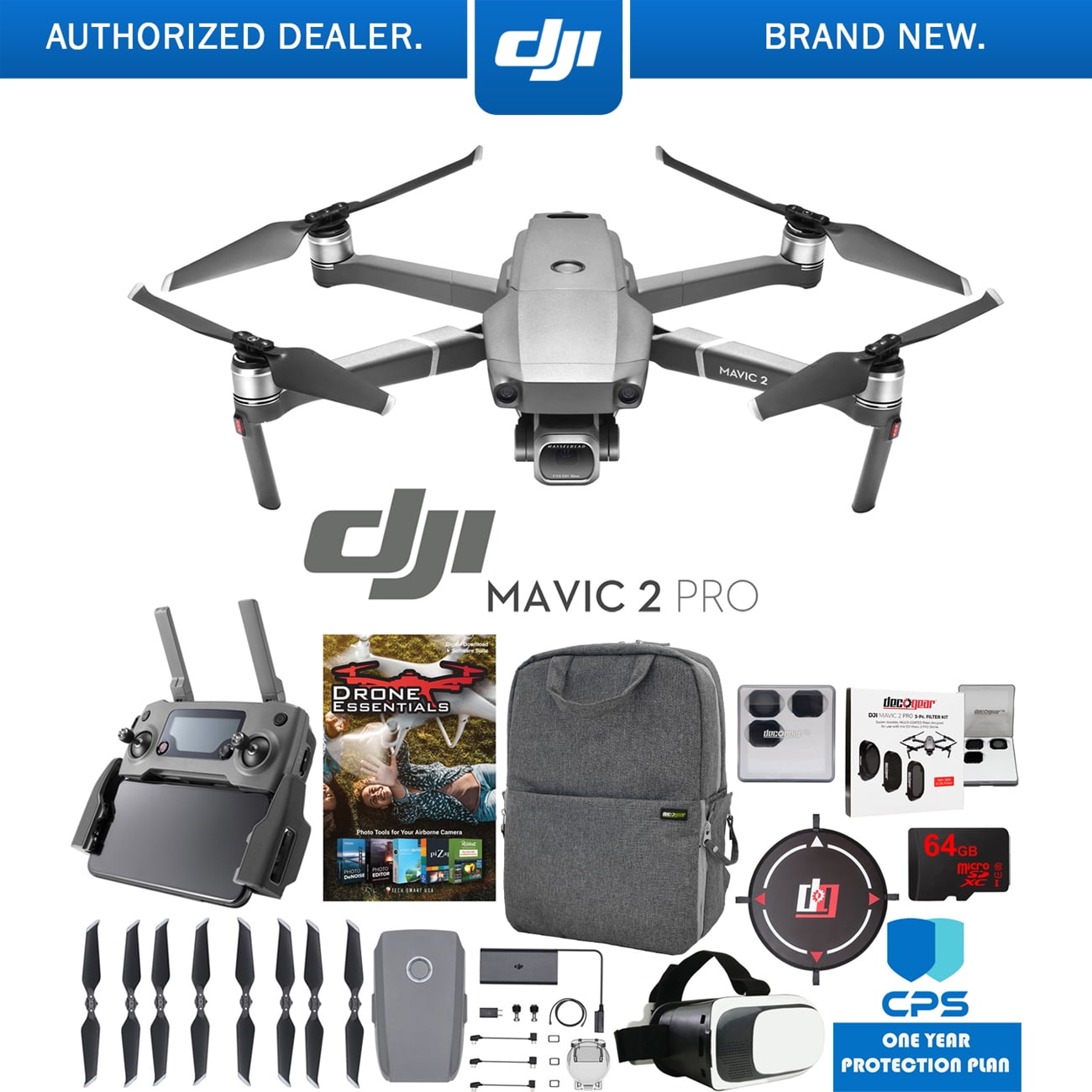 dji mavic 2 pro drone quadcopter with hasselblad camera