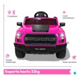 thumbnail image 4 of Carro Montable Eléctrico Niño Camioneta Pickup Con Control Rosa, 4 of 5