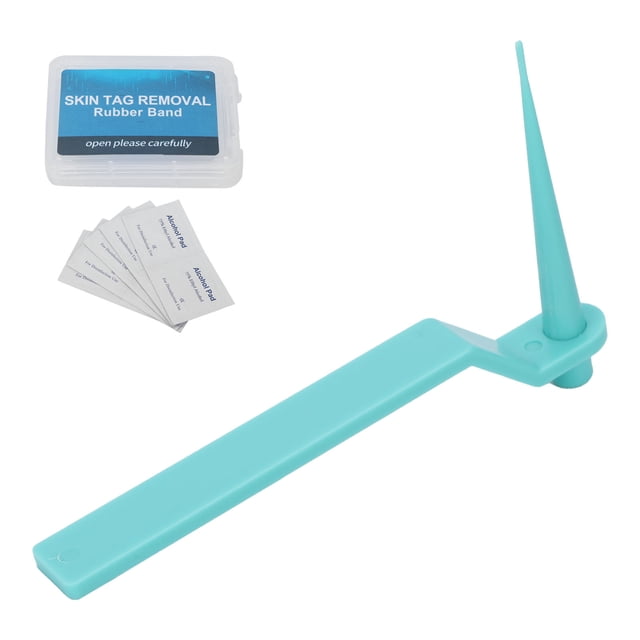 Skin Tag Remover Tag Band Plastic Skin Tag Remover Rubber Wart Tag Extractor Band Painless Skin Tag Removal Device20Pcs