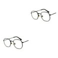 thumbnail image 2 of Thinsony Hexagonal Polarized Lightweight Frame Unisex Protection PC Hexagon Men Women Comfortable black anti-blue 2Set, 2 of 6