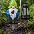 thumbnail image 5 of Solar Garden Gnome Stake, Outdoor Decorative LED Yard Light with Automatic Illumination, Weather Resistant Lawn Ornament for Garden Pathway Patio Courtyard Landscape Decor, 5 of 7