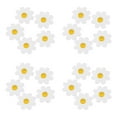 thumbnail image 5 of KAKOWELY Servilletas de papel para fiestas (320 hojas): Servilletas de papel con estampado floral de margaritas para decorar fiestas de cumpleaños. Papel de seda para celebraciones y eventos., 5 of 5