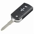 thumbnail image 4 of Car Smart Remote Key 3 Buttons 80-Bit 63 Chip Car Key Fob Fit for 2 3 5 6 RX8 MX5 433Mhz, 4 of 5