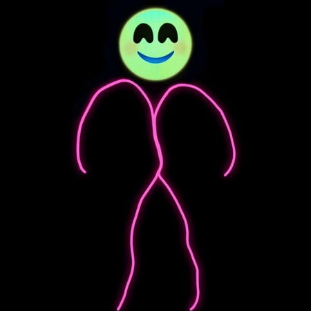 Light Up Blushing Emoji® Stick Figure Costume