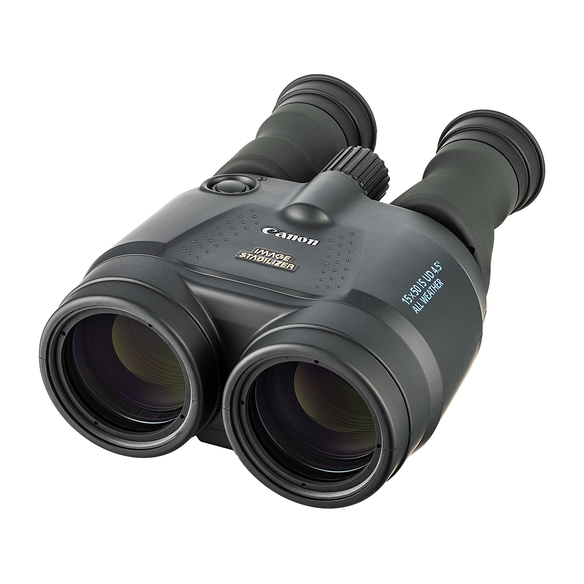Canon 15x50 IS Image Stabilized Binoculars Bundle with Tripod, AA Batteries, Charger, Cleaning Kit (International Model)