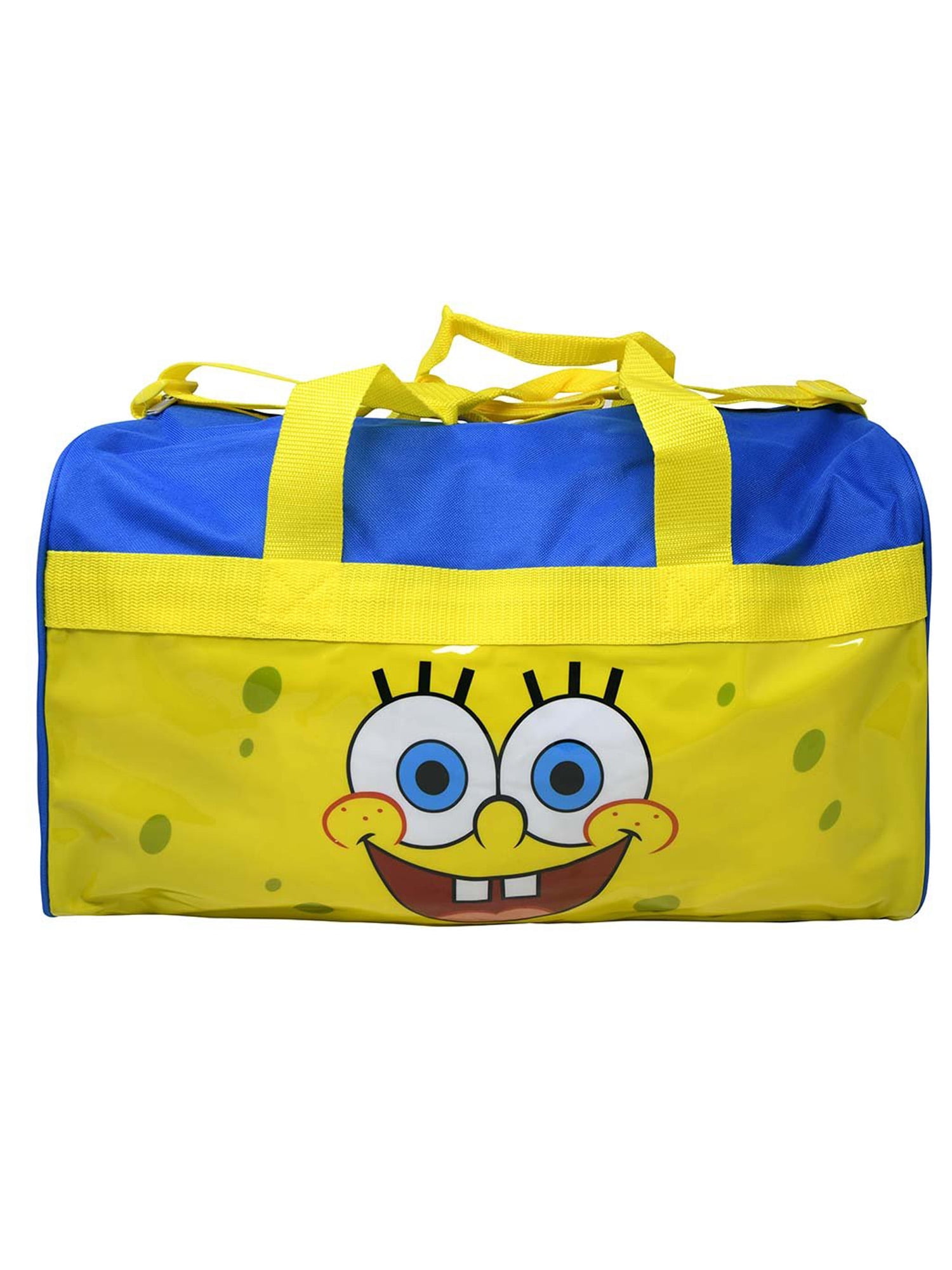 SpongeBob SquarePants Duffel Bag 17" Travel CarryOn Nickelodeon Blue