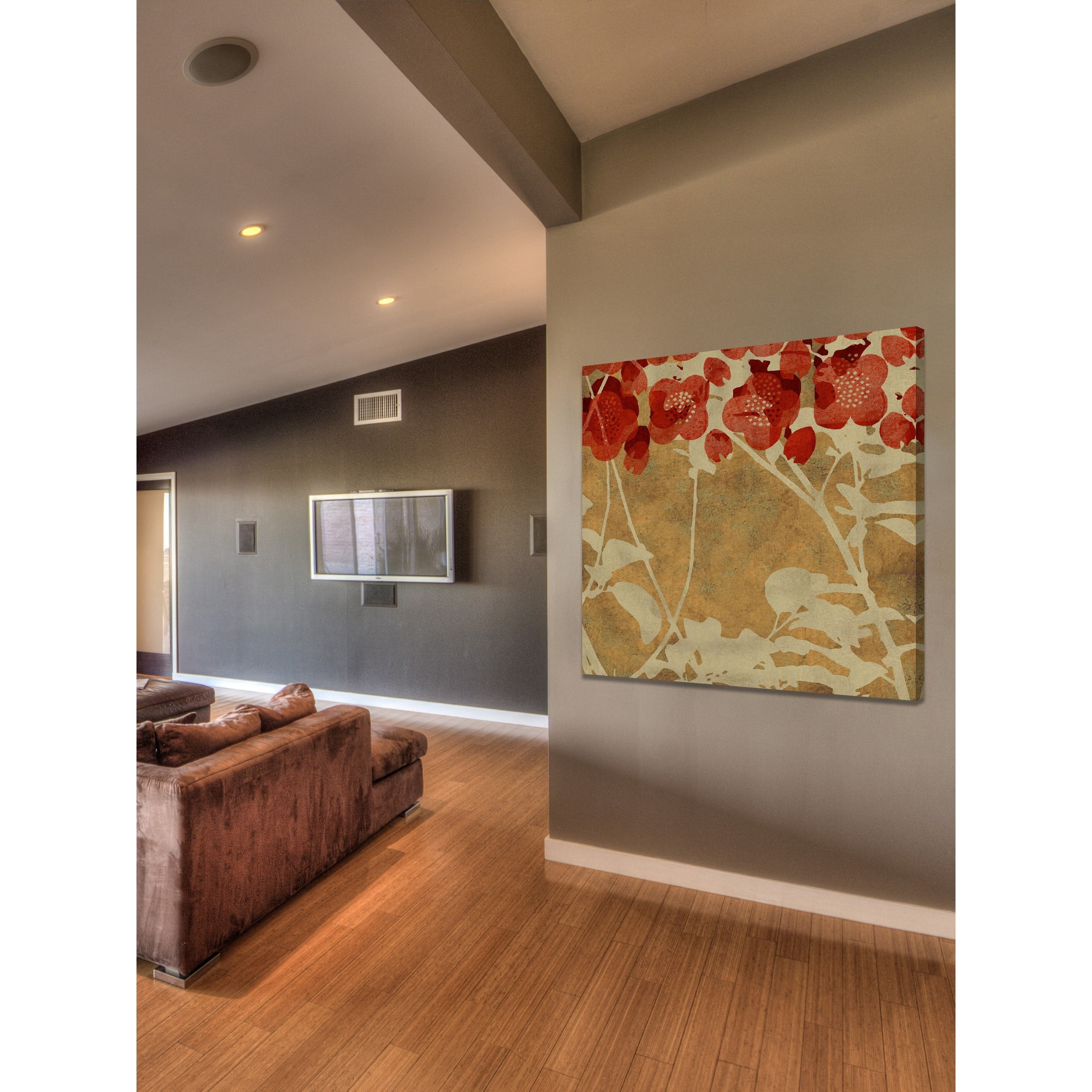 "Panel 1" Painting Print on Wrapped Canvas