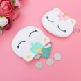 thumbnail image 3 of SILENRADAWN 2Pcs Small Change Pouch for Children Plush Coin Pouch with Zipper Closure for Cosmetics and Keys, 3 of 8