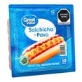 thumbnail image 3 of Salchicha con pavo Great Value 10 pzas 500 g, 3 of 5