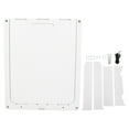 thumbnail image 2 of Puerta Automática De Perros, Resistente A La Intemperie Fácil De Instalar Silicona Puerta De Entrada A Mascotas De Colgajo Transparente Para Interiores Para Interiores Y, 2 of 7