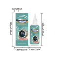 thumbnail image 3 of Gel limpiador descontaminante multiusos para grietas, fregaderos, juntas de azulejos, quitamanchas potentes, 100 ml, 3 of 7
