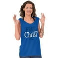thumbnail image 4 of Free in Christ Jesus Christian Tank Top T Shirts Men Women Brisco Brands S, 4 of 6