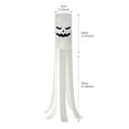 thumbnail image 2 of 2 Pack Halloween Ghost Windsock, Halloween Ghost Flag Hanging Decorations, Wind Sock for outside, 40 Inch Flying Ghost Halloween Windsocks Outdoor for Yard Patio Garden Tree [Light], 2 of 8