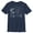 Navy Blue, variant on Boy's Lilo & Stitch Hawaiian Rollercoaster Ride Outline  Graphic Tee Black Large