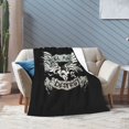 thumbnail image 5 of Manta de franela Destroy, elegante funda de edredón, manta para una siesta, edredón de invierno para las cuatro estaciones, edredón antimicrobiano con control de olores, edredón refrescante, ligero y, 5 of 5