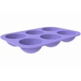 thumbnail image 2 of Silicone Mold With 6 Cavities, For Making Handmade Soap, Chocolate, Soap, Candle And Jelly Brown., 2 of 3