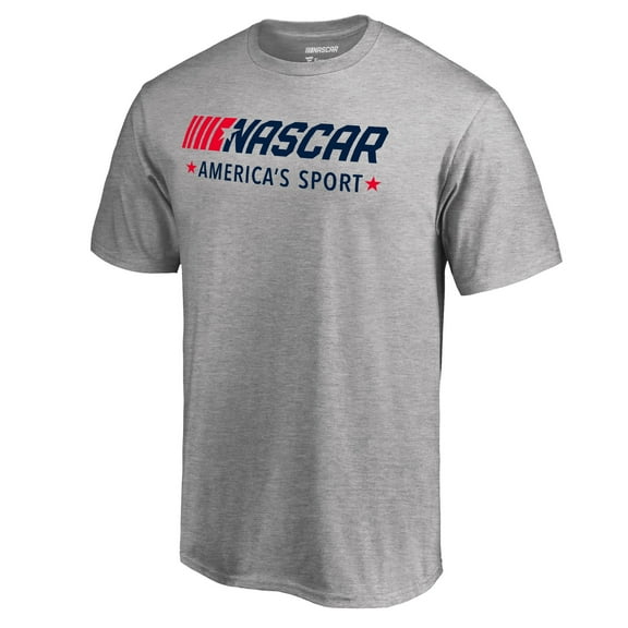 Men's Heathered Gray NASCAR America's Sport T-Shirt