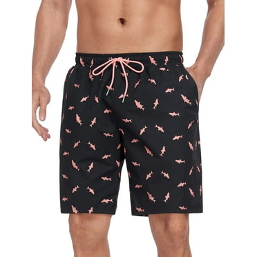 RELLECIGA Men’s Swim Trunks Causal Beach Shorts with Pockets Size XXL