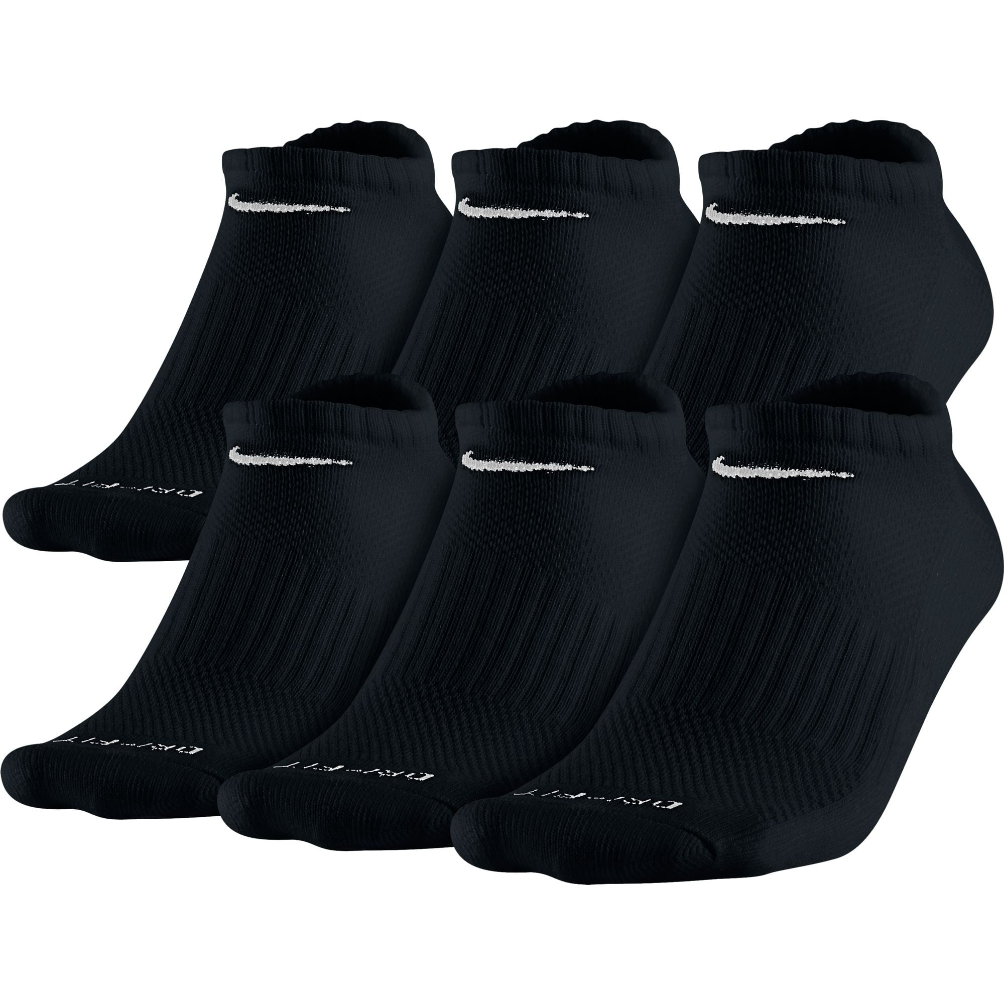 Nike DriFit Cushioned Ankel Socks Black/White sx4449001