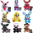 thumbnail image 2 of 40 estilos 18cm FNAF juguetes de peluche muñeca Freddy Bear Foxy Chica Bonnie peluche suave juguetes de Anime muñeca para niños regalos, 2 of 5