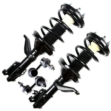 AUTOMUTO Struts Assembly Struts & Shocks Quick-Strut Front Strut Spring Assembly Stabilizer Bar Link Kit Fit For 2002-2006 for Honda CR-V -4PCS