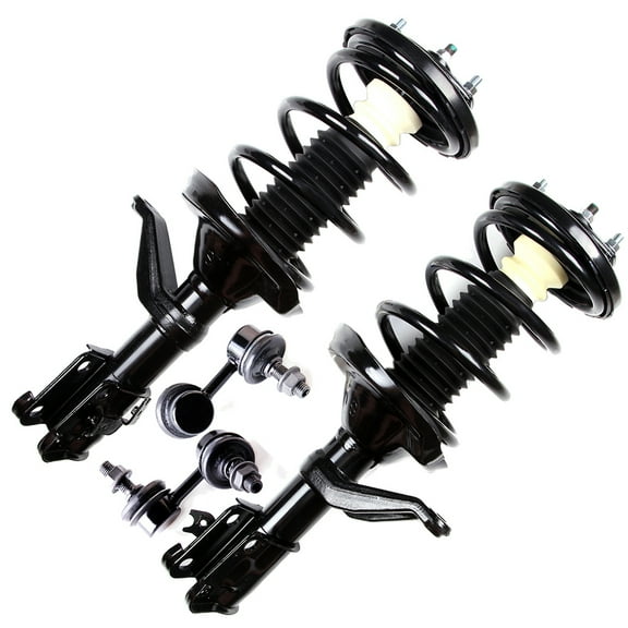 CCIYU Complete Suspension Kit Fits 02 03 04 05 06 for Honda CR-V Includes Strut Spring Assembly, Stabilizer Bar Link Kit Fits select: 2002-2004,2006 HONDA CR-V EX