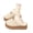 Beige, variant on Women's Slippers Warm Shearling Shoes For Winter Indoor/Outdoor