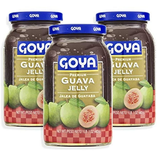 Goya Goya Guava Jelly, Glass Jars, 17 Oz, 3 Pk - Walmart.com