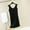 Black, variant on Blmnix Womens Nightgowns & Sleepshirts Sexy Nightgown Sleep Tanks Cotton Nightgowns Night Shirts White Sleeveless V-Neck Knee Length Womens Nightgowns Sexy,M